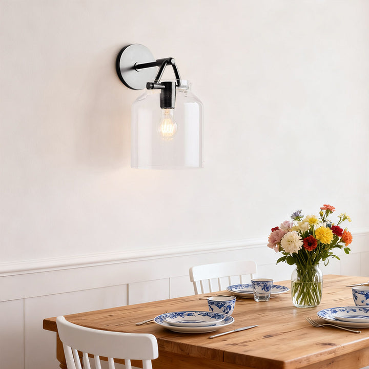 Hanton™ Wandlamp | Duurzaam Metaal & Glas met Zachte Sfeerverlichting