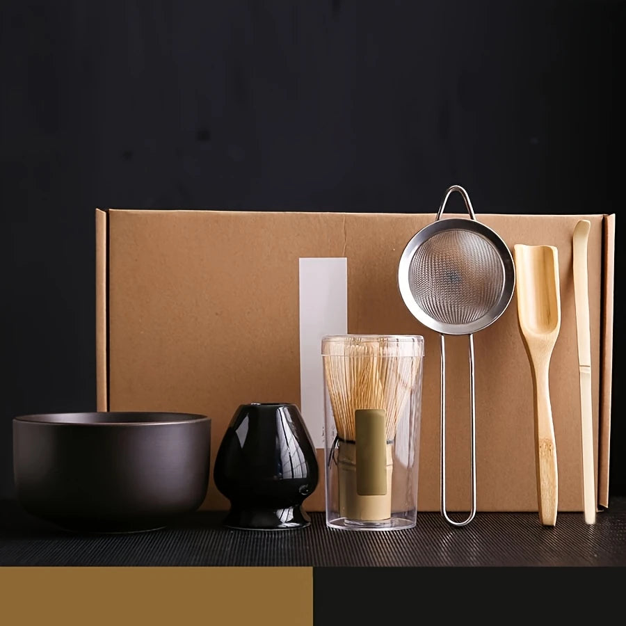 Matcha Gift Set | 7-Piece Complete Japanese Tea Set 