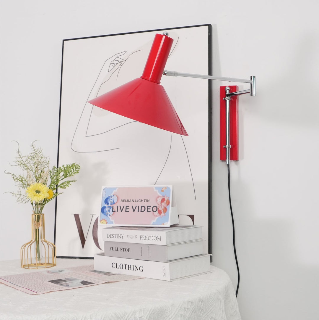 Anvia Wall Lamp | Minimalist Adjustable Wall Lamp for Bedroom &amp; Living Room