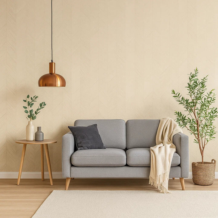 Grattugiare Crema | Self-adhesive PVC Wallpaper Beige