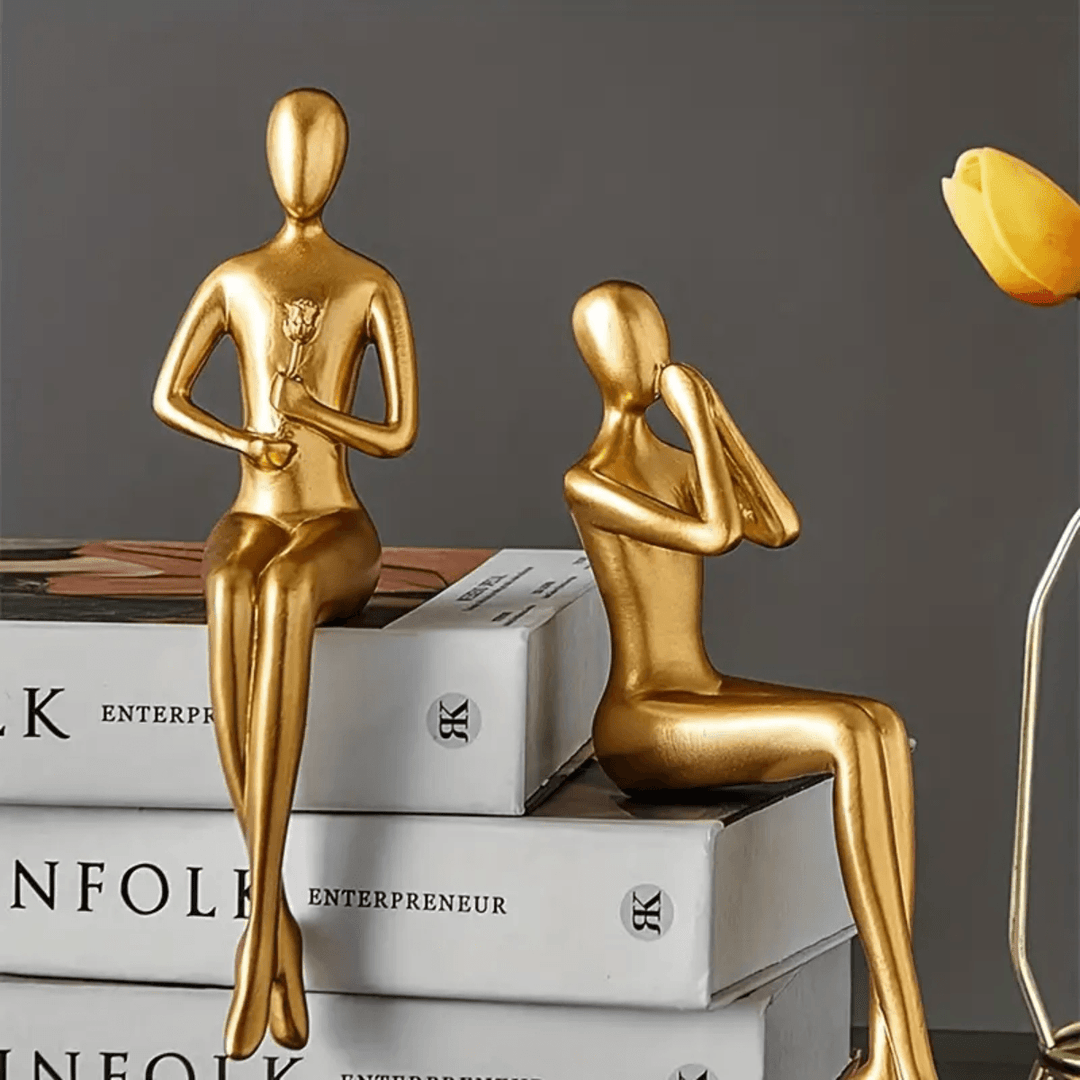 Luxury Resin Statue | Handmade Artisan Decor Piece