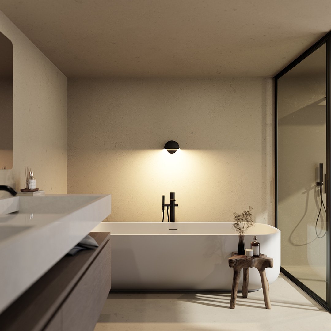 Orion™ LED Wall Lamp | Wireless or Cable | Warm, Atmospheric Light for Indoors &amp; Outdoors