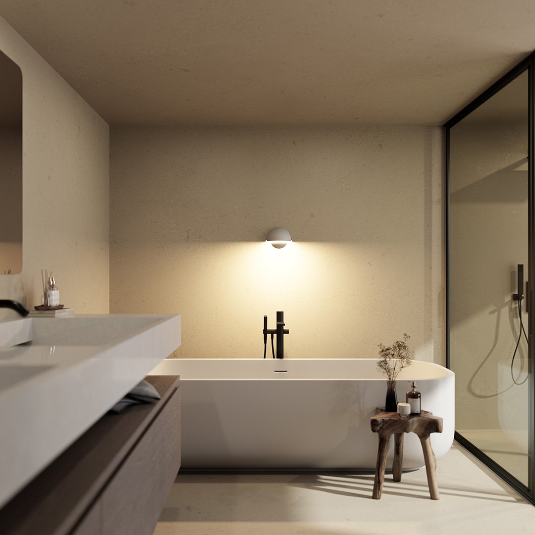 Orion™ LED Wall Lamp | Wireless or Cable | Warm, Atmospheric Light for Indoors &amp; Outdoors