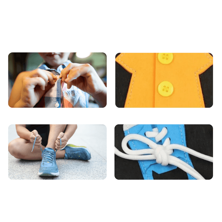 BusyBoard™ Educational Activity Board | Motor &amp; Logic Play Board for Toddlers