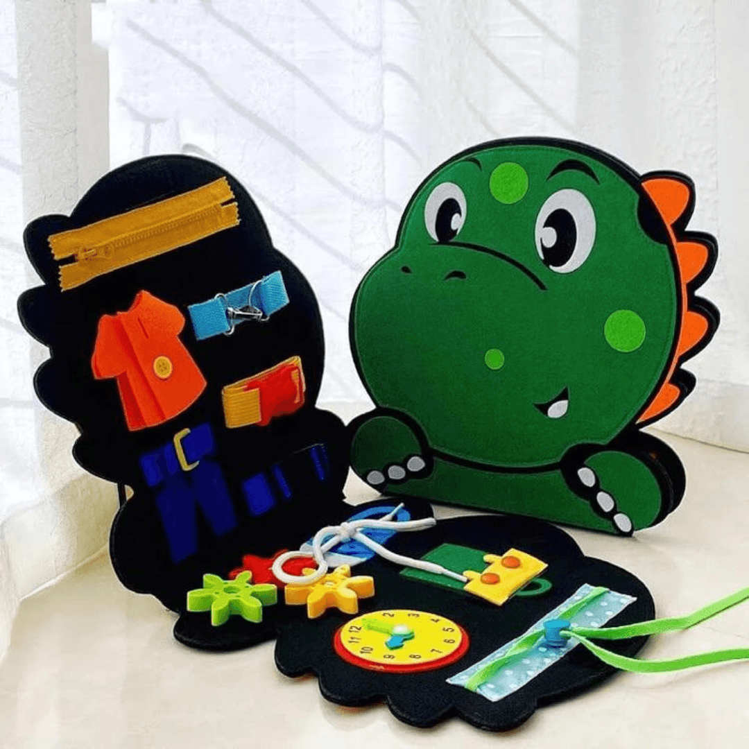 BusyBoard™ Educational Activity Board | Motor &amp; Logic Play Board for Toddlers