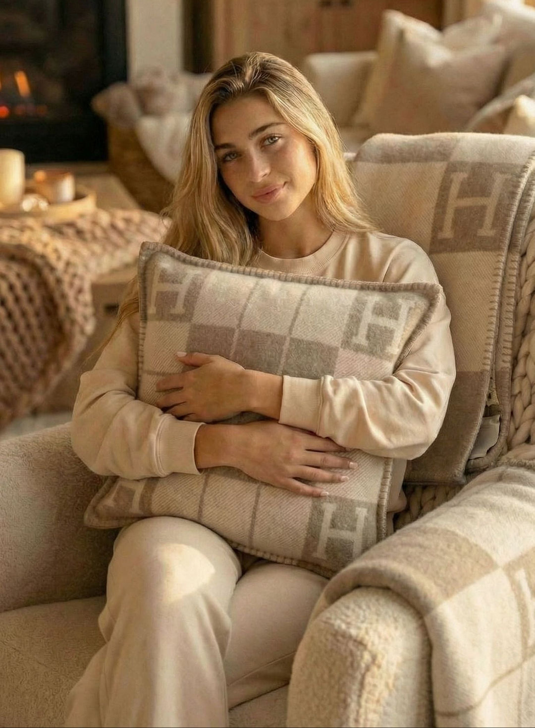 HBlanket™ | Luxury Wool &amp; Cashmere plaid