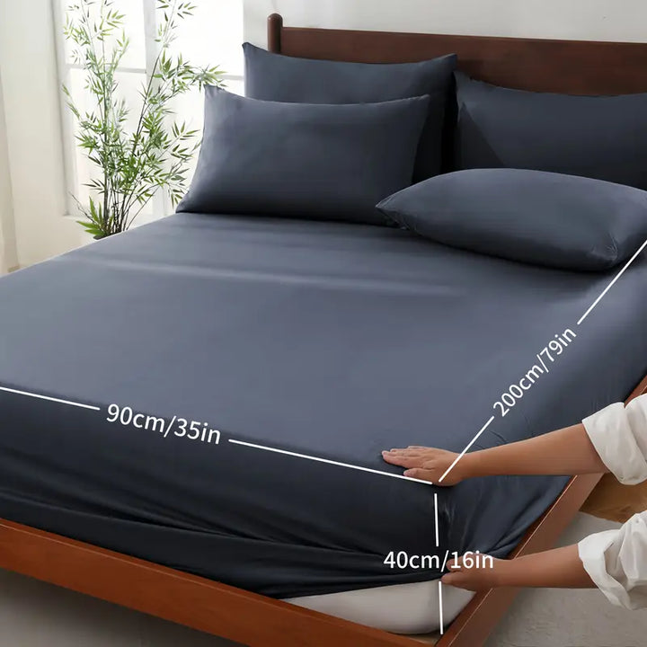 Bamboo Cooling Fitted Sheet | Ultra-Soft | Breathable &amp; Machine Washable