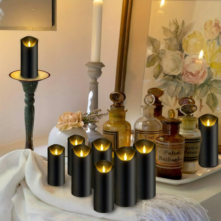 Flameless LED Candle Set | Safe mood lighting for holidays and decorations 