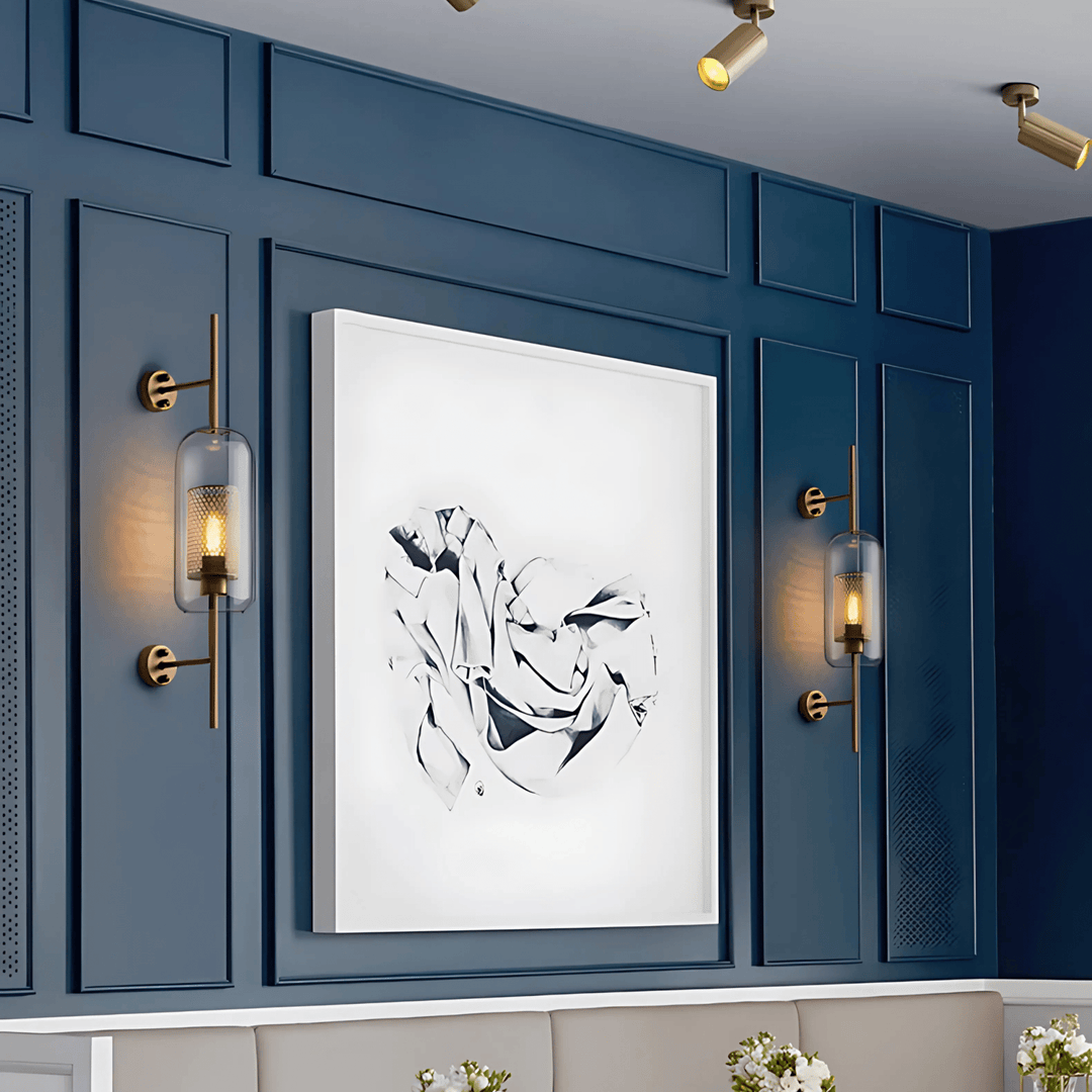 Dawn Wall Lamp | Modern glass wall lamp with a warm atmosphere and timeless design