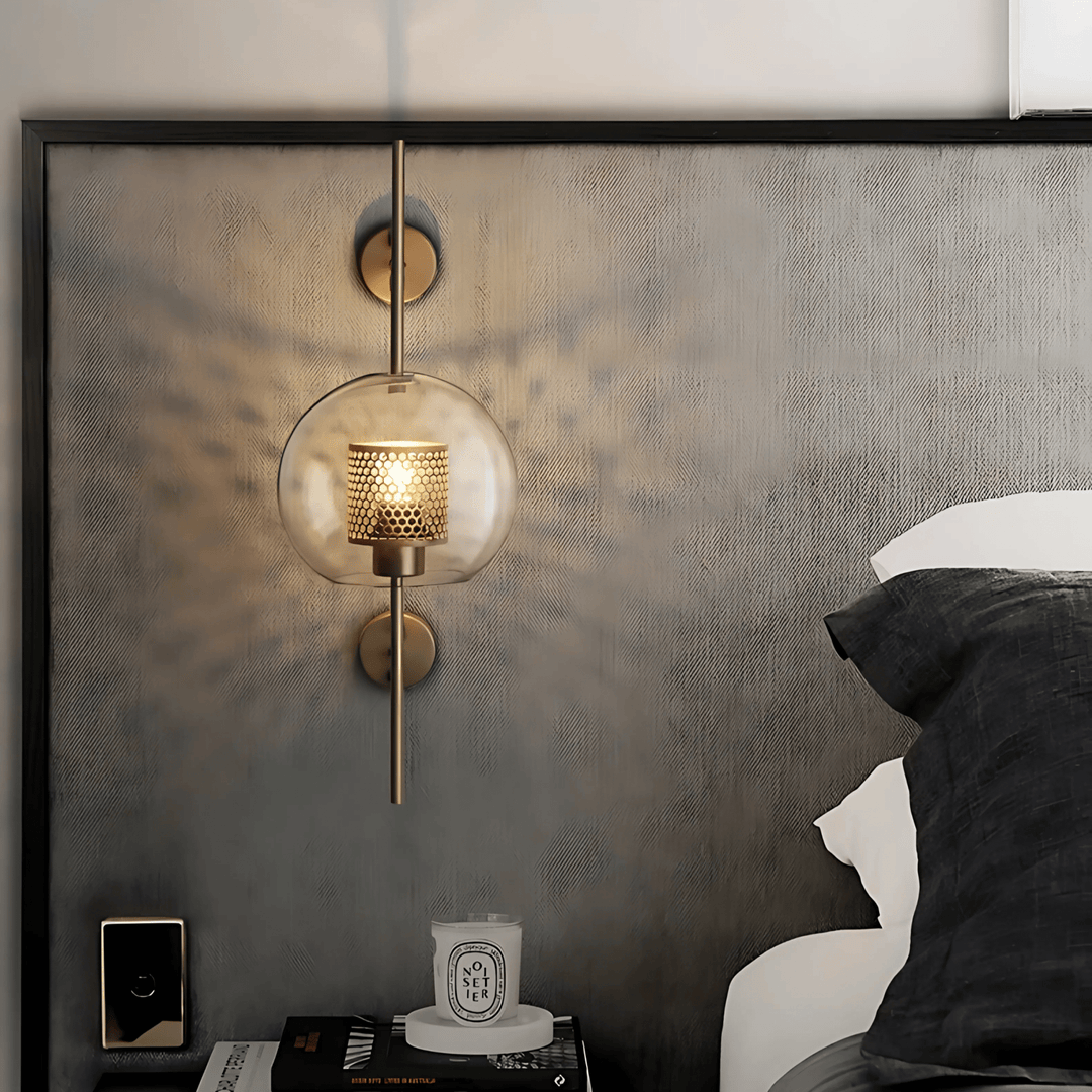 Dawn Wall Lamp | Modern glass wall lamp with a warm atmosphere and timeless design