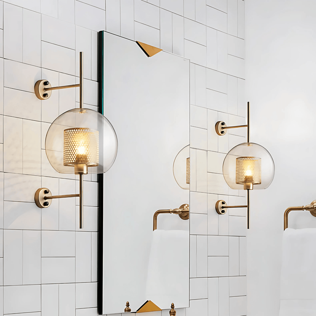 Dawn Wall Lamp | Modern glass wall lamp with a warm atmosphere and timeless design