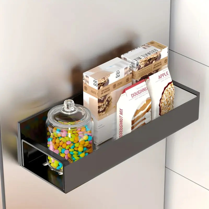 Magnetic Storage Rack 2 Pieces | Plastic | Refrigerator &amp; Washing Machine Organizer