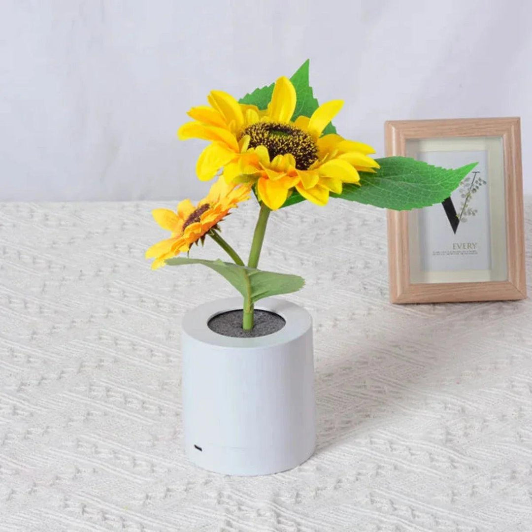 Sunflower Lamp | Rechargeable LED Night Light | Atmospheric Decoration