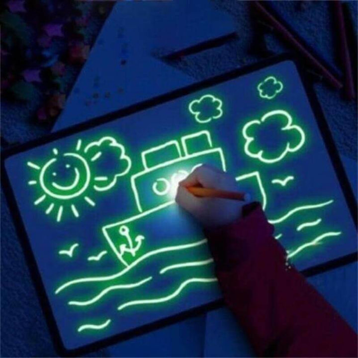 Magic Light Drawing Board™ | Light-Up Drawing Tablet for Kids