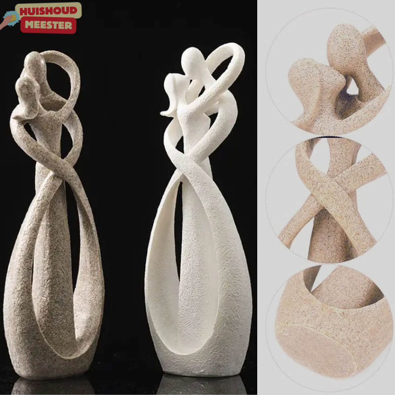 Eternal Embrace | Abstract Figurine | Timeless Love | Unique Gift