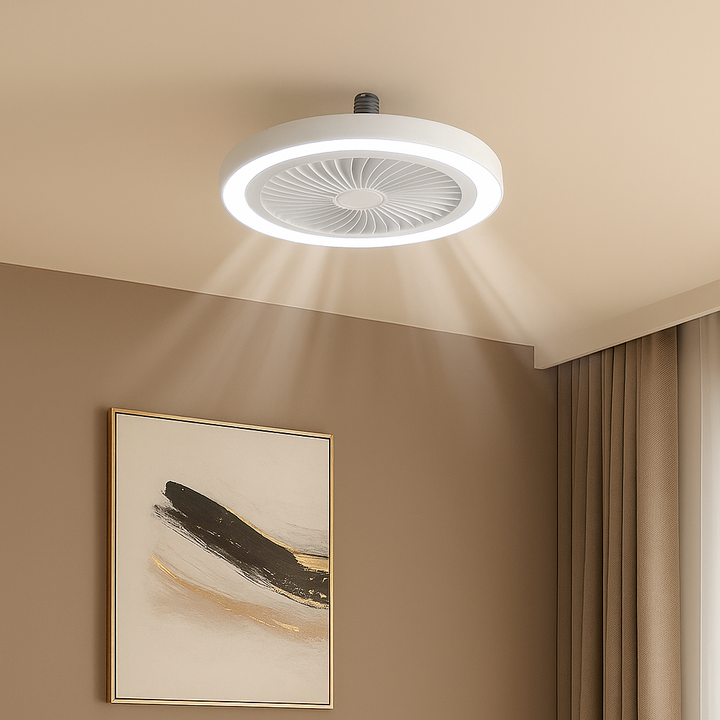 LED Smart Fan Lamp | With Remote Control &amp; Timer