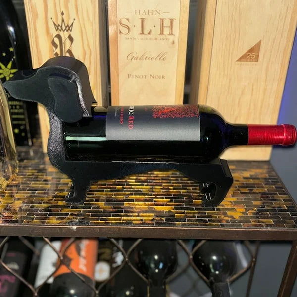 Dachshund Wine Bottle Holder | Unique Design | Decorative &amp; Functional 