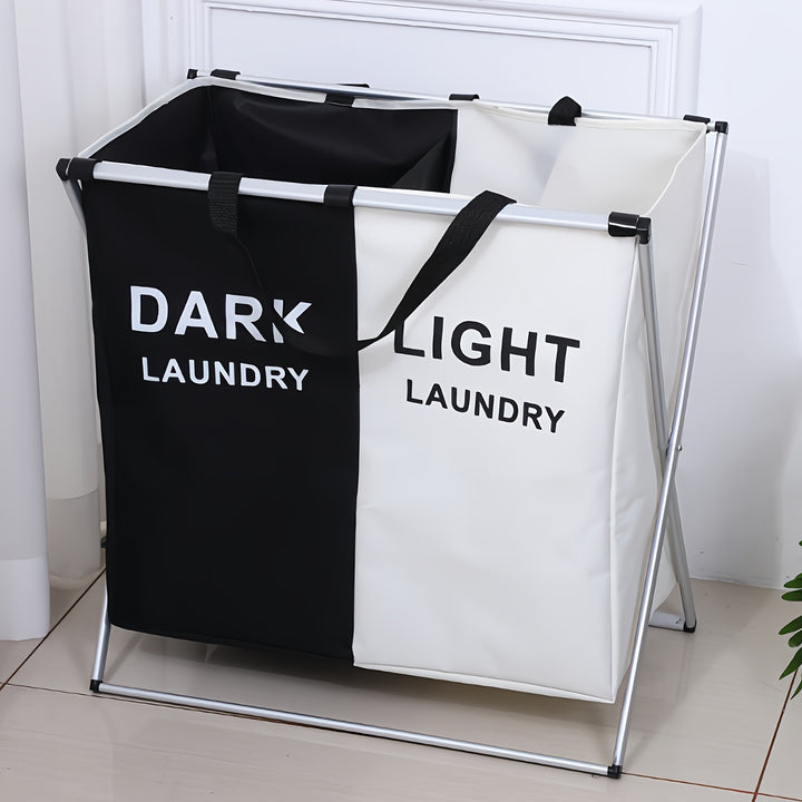 Folding Laundry Basket | Large Waterproof Laundry Basket – Sturdy &amp; Portable