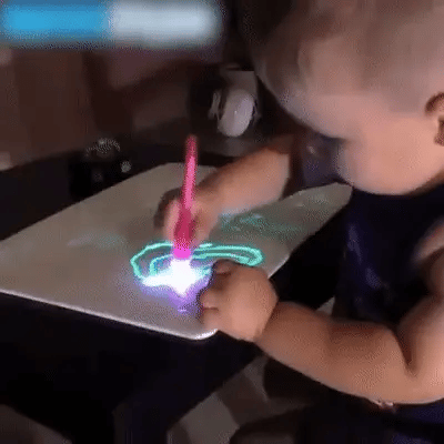 Magic Light Drawing Board™ | Light-Up Drawing Tablet for Kids