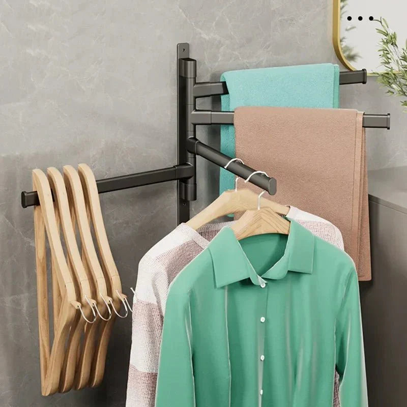 Flex Towel Rack | Foldable &amp; Space-Saving Design for Bathroom or Kitchen