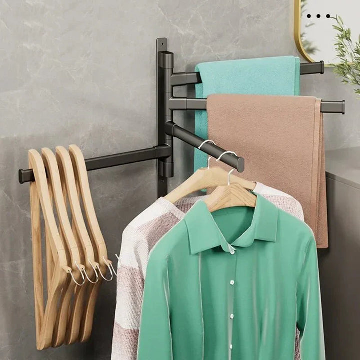 Flex Towel Rack | Foldable &amp; Space-Saving Design for Bathroom or Kitchen