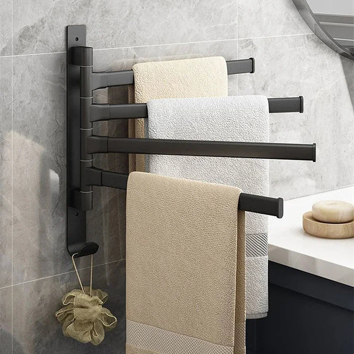 Flex Towel Rack | Foldable &amp; Space-Saving Design for Bathroom or Kitchen