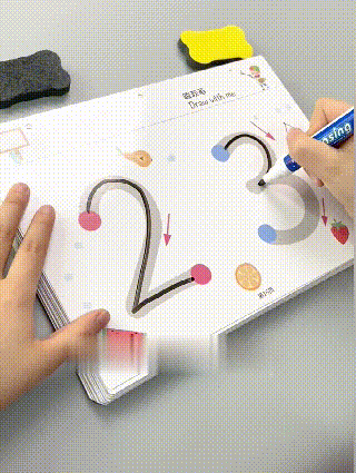 EasyLearn™ | Magical Tracing Workbook | Playful Learning for Kids (2–6 years)