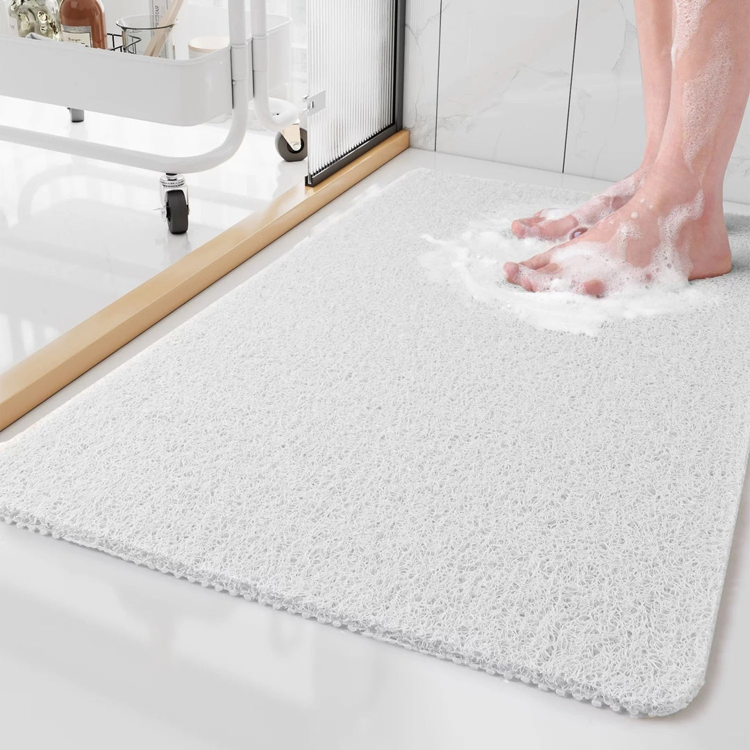 AquaLuxe Non-Slip Shower Mat | Hygienic &amp; Luxurious Comfort 