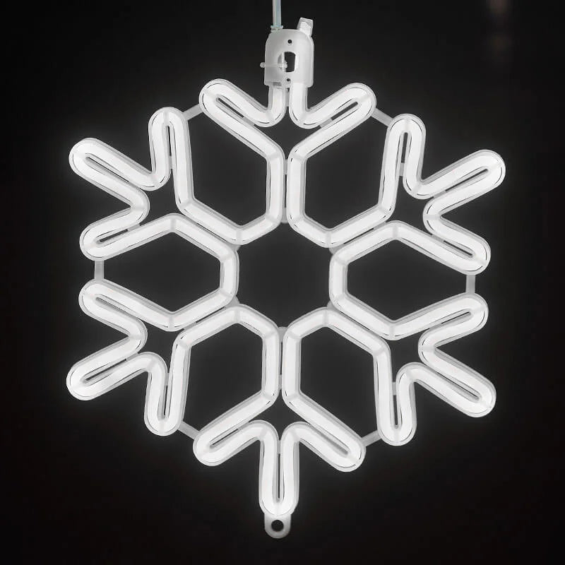 LED Snowflake Outdoor Lighting | IP65 Waterproof