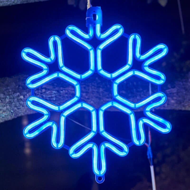 LED Snowflake Outdoor Lighting | IP65 Waterproof