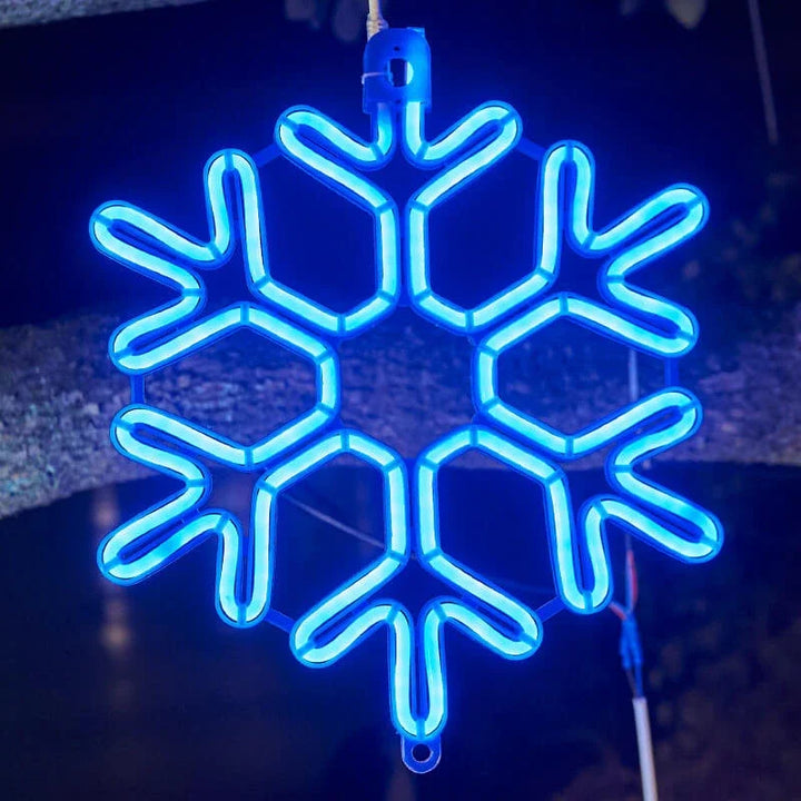 LED Snowflake Outdoor Lighting | IP65 Waterproof