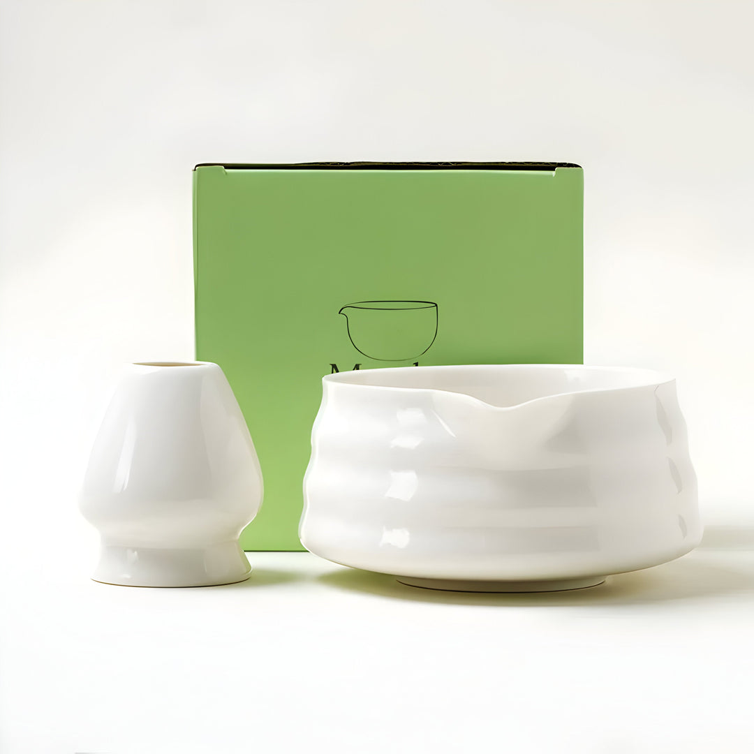 Matcha Set Ceramic | Traditional Japanese Porcelain Tea Set