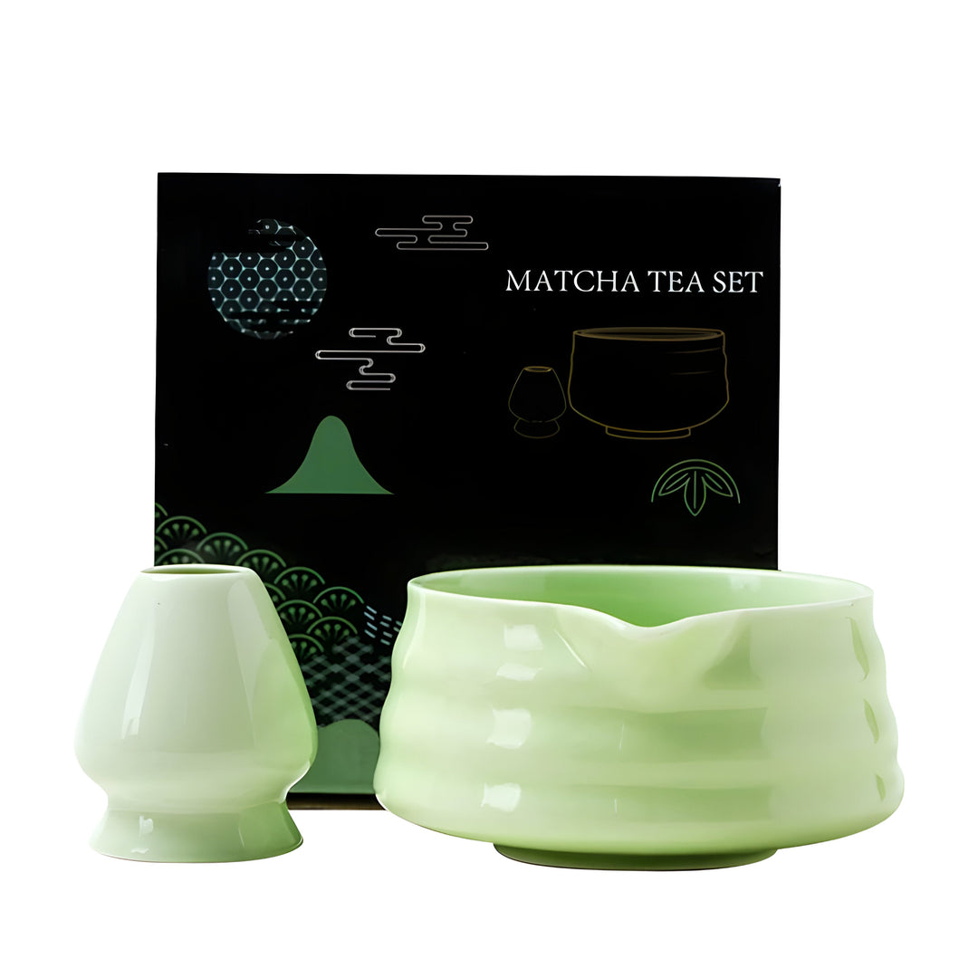 Matcha Set Ceramic | Traditional Japanese Porcelain Tea Set