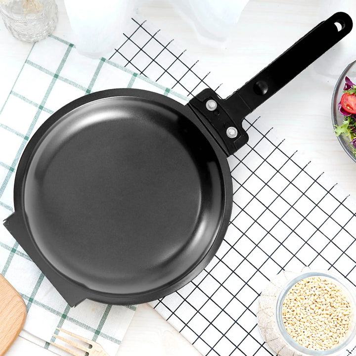 Double-Sided Kitchen Pan | Non-Stick Coating | Stainless Steel Pan with Handles | Ø19cm
