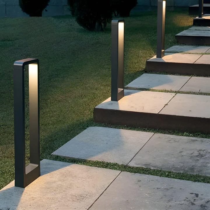 Modern LED Outdoor Lamp Made of Aluminum | Weatherproof Garden Lighting with a Sleek Design 