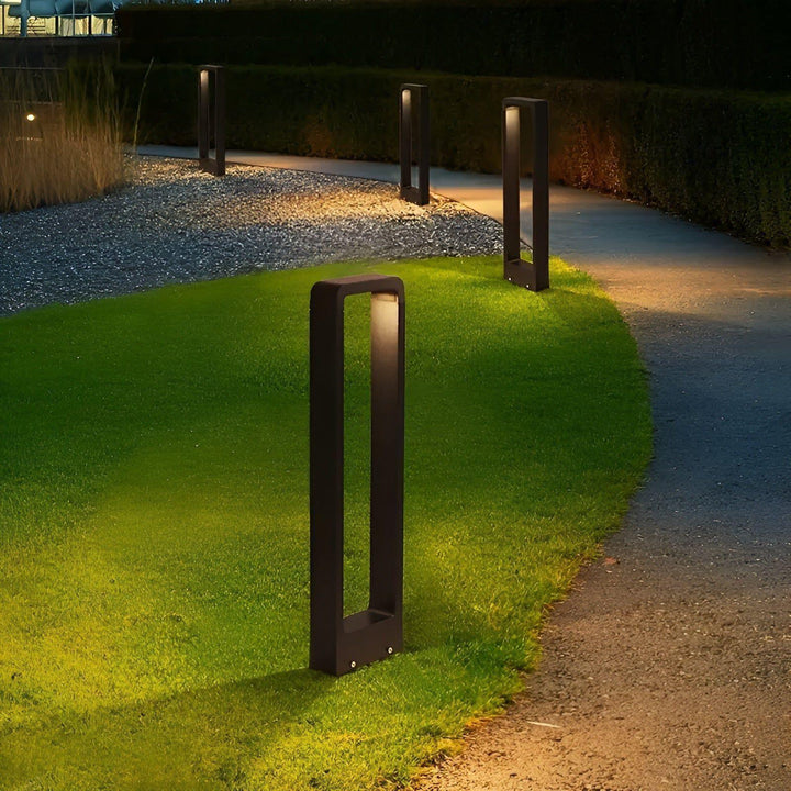 LumaPost | Modern LED Garden Lamp Made of Aluminum – IP65 Weatherproof