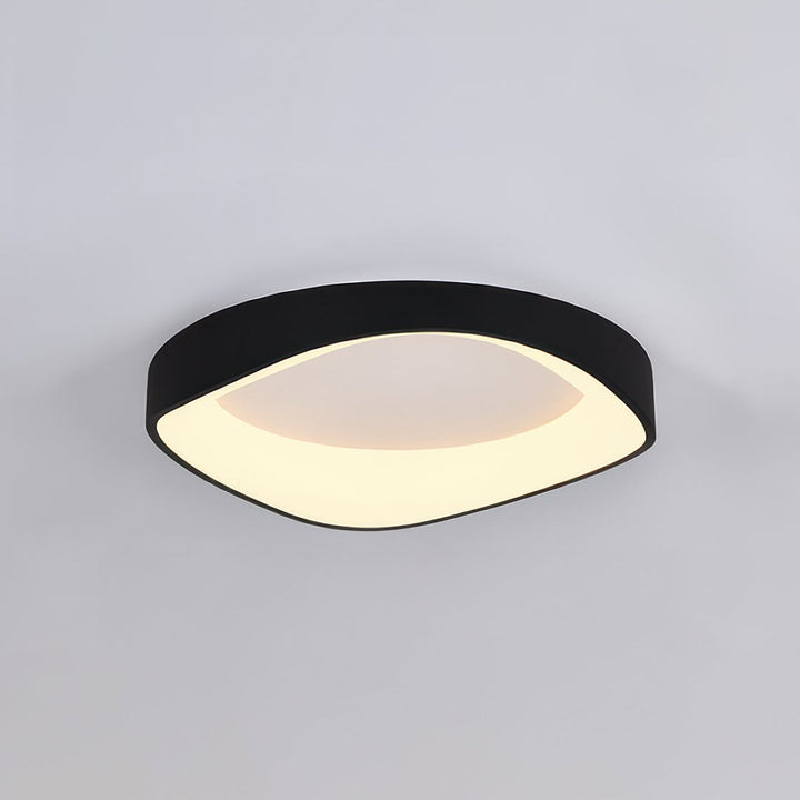 Nordic Artistic Wood Grain Ceiling Lamp | Scandinavian Design | LED Lighting