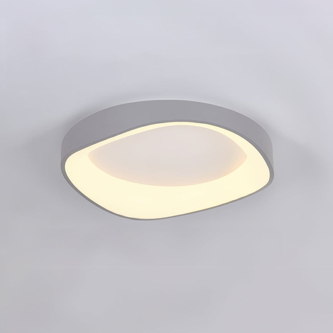 Nordic Artistic Wood Grain Ceiling Lamp | Scandinavian Design | LED Lighting