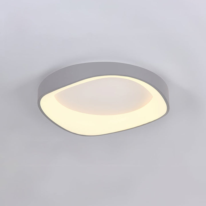 Nordic Artistic Wood Grain Ceiling Lamp | Scandinavian Design | LED Lighting
