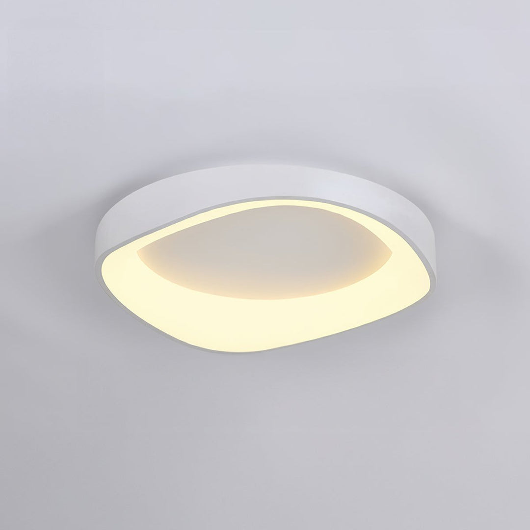 Nordic Artistic Wood Grain Ceiling Lamp | Scandinavian Design | LED Lighting