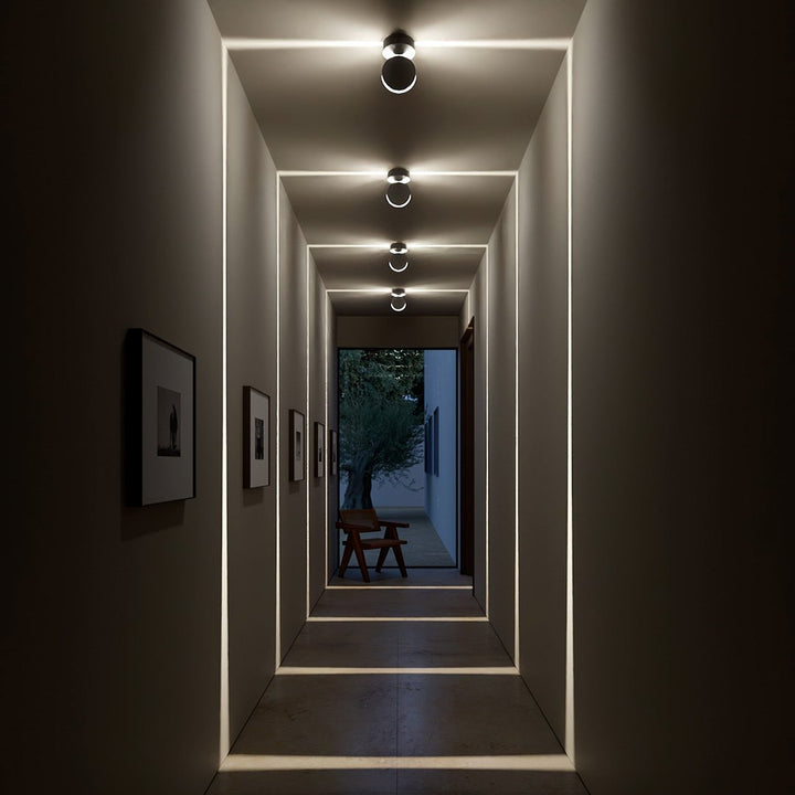 SPECTRA™ LED Wall Lamp | 360° Rotatable Light | Minimalist Matte White | Spectacular Play of Light