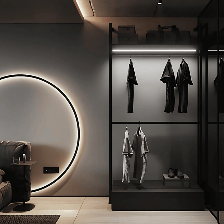 Stellar Wall Lamp | Modern dimmable wall lamp with a sleek black design