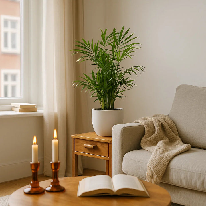 Dwarf Mountain Palm | Compact Tropical Houseplant | 40 cm Tall