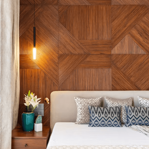 3D Wooden Wall Panels | Interior Decor | Natural Elegant Brown 